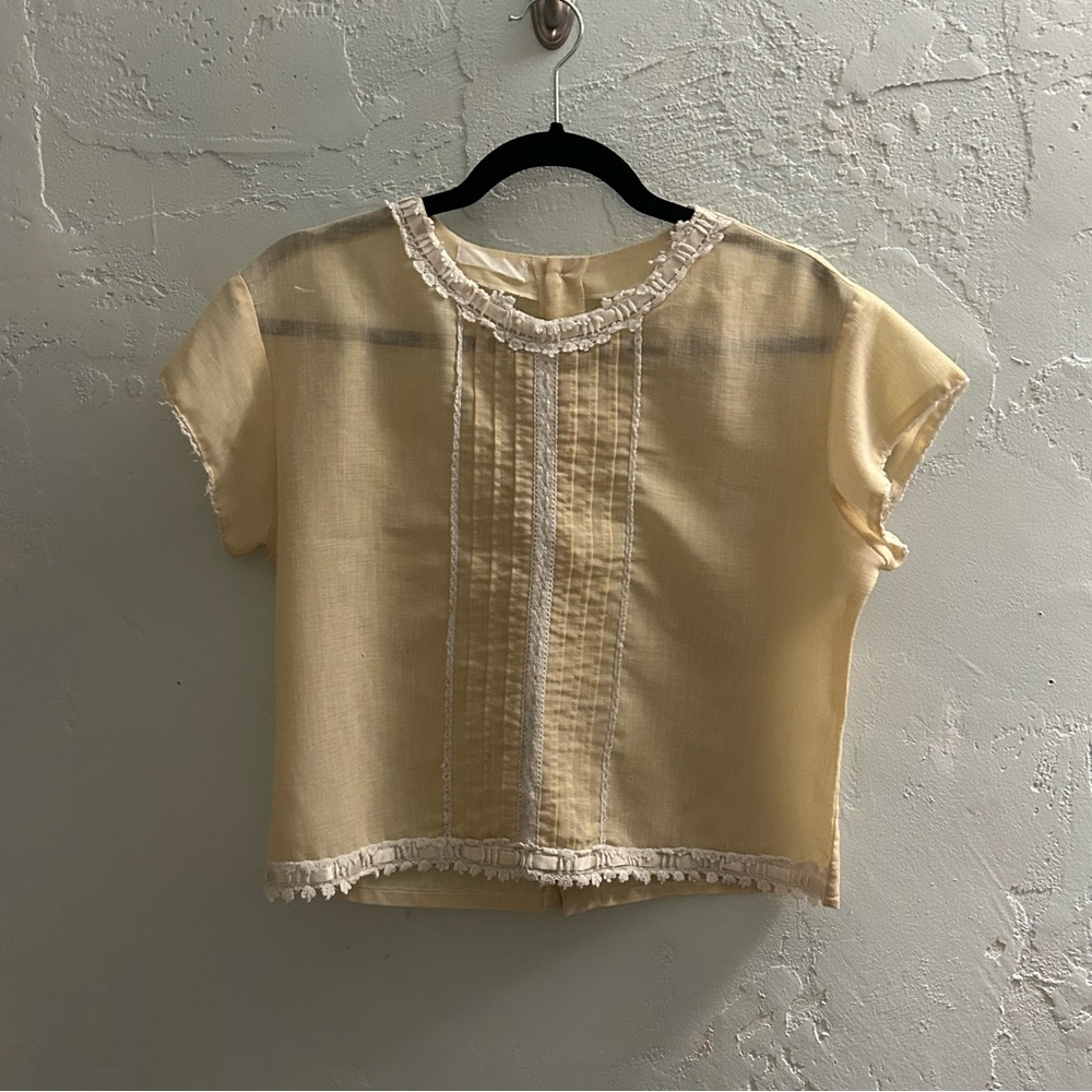 True Vintage peasant blouse